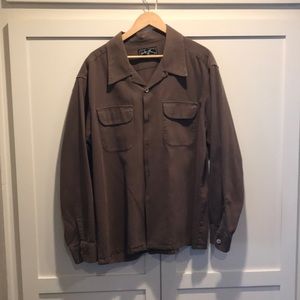 Lucky brand corduroy button down shirt